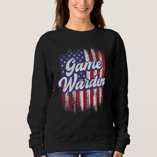Game Warden Conservation Officer 14 Sweatshirt (Front)
