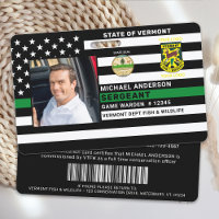 Game Warden Conservation Officer Photo Logo ID