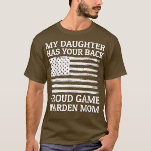 Game Warden Mum ApparelCute Moms Design T-Shirt