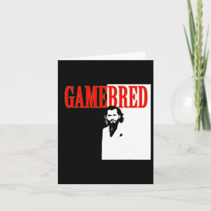 Gamebred 2.0 Cuban Street Mma Fighter Miami Gangst Card
