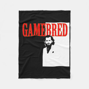Gamebred 2.0 Cuban Street Mma Fighter Miami Gangst Fleece Blanket