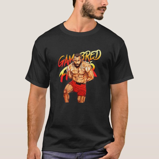 Gamebred Mma Bmf Fighter Miami Street Jesus 3 Piec T-Shirt (Front)
