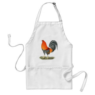 Gamecock Blue Red Rooster Standard Apron