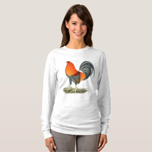 Gamecock Blue Red Rooster T-Shirt