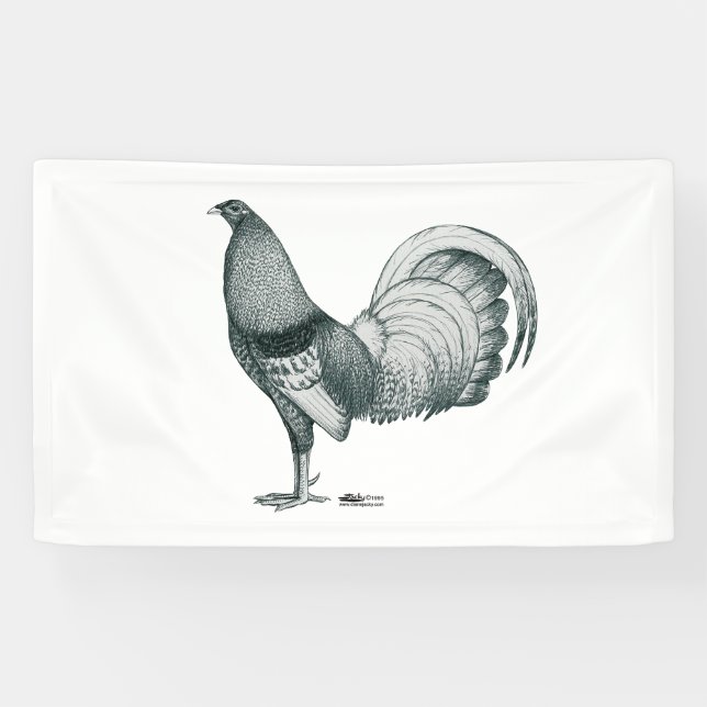 Gamecock Crele or Dom Banner (Horizontal)