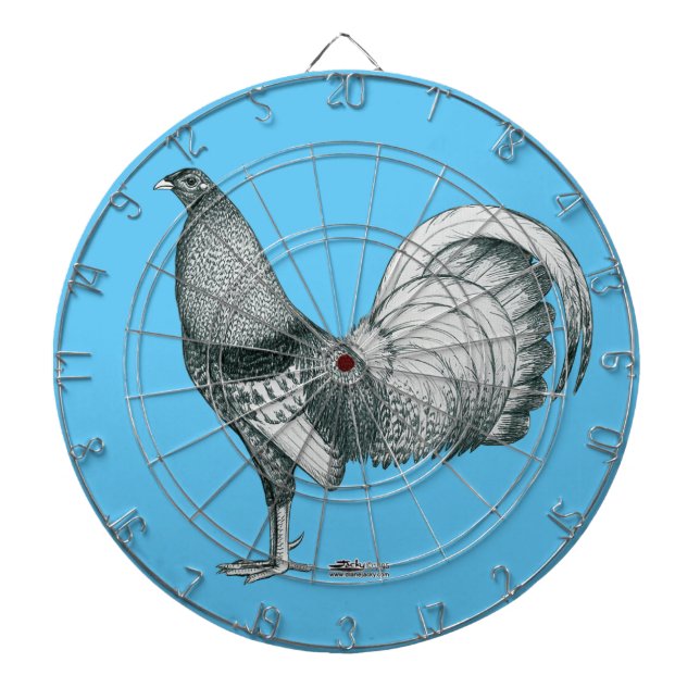 Gamecock Crele or Dom Dartboard (Front)