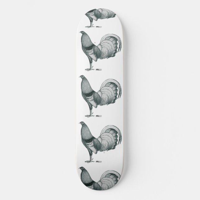 Gamecock Crele or Dom Skateboard (Front)