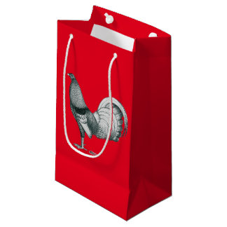 Gamecock Crele or Dom Small Gift Bag