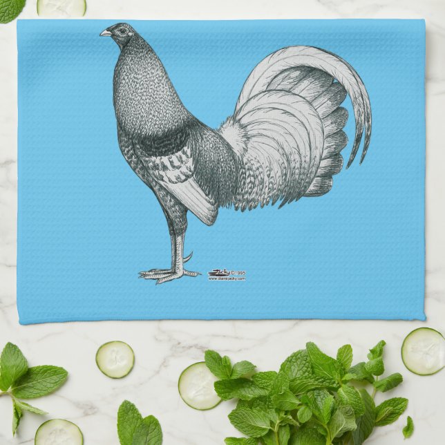 Gamecock Crele or Dom Tea Towel (Folded)
