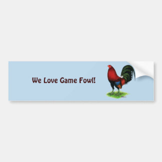 Gamecock: Dark Red Bumper Sticker