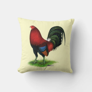 Gamecock: Dark Red Cushion