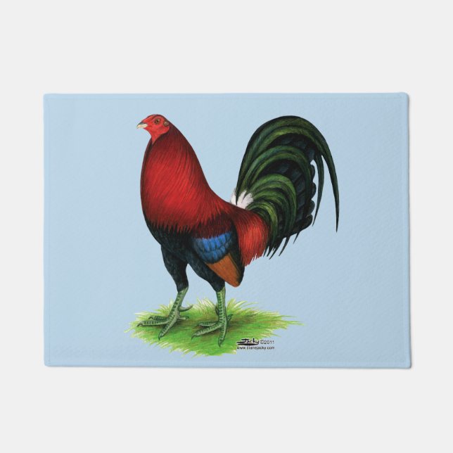 Gamecock:  Dark Red Doormat (Front)
