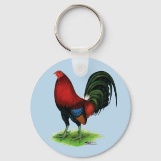 Gamecock: Dark Red Key Ring