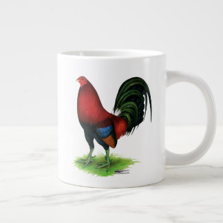 Gamecock: Dark Red Large Coffee Mug