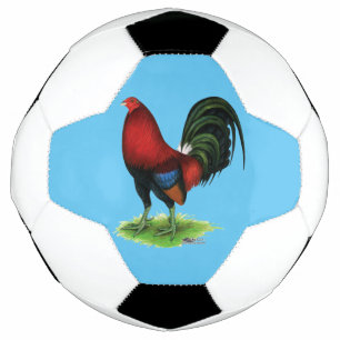 Gamecock: Dark Red Soccer Ball
