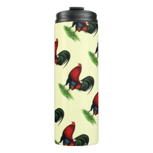 Gamecock:  Dark Red Thermal Tumbler