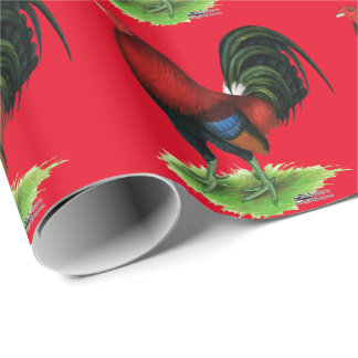 Gamecock:  Dark Red Wrapping Paper