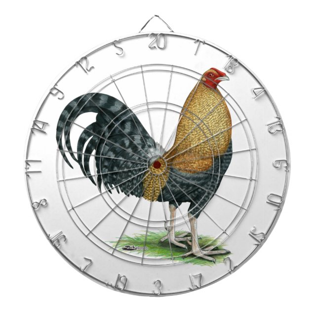 Gamecock:  Dom or Crele Dartboard (Front)
