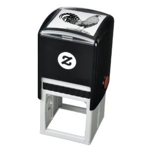 Gamecock:  Dom or Crele Self-inking Stamp