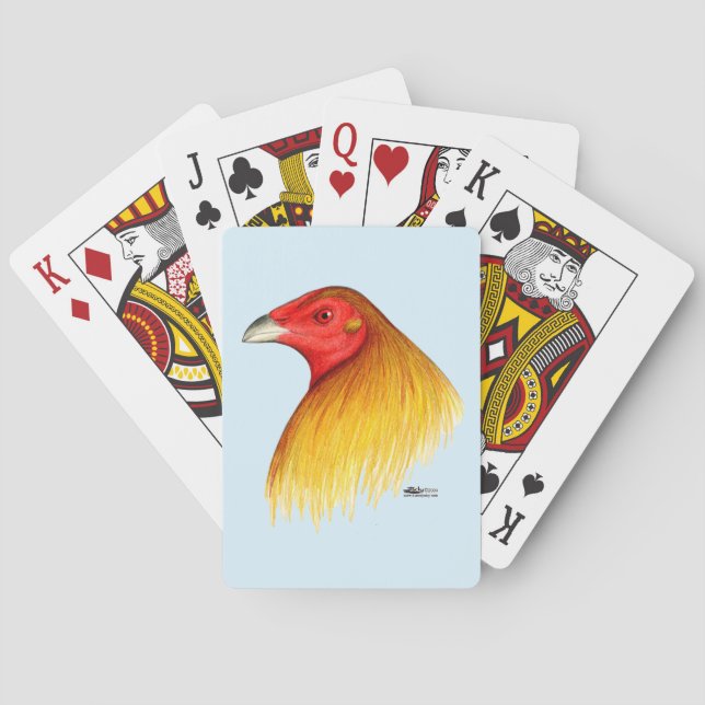 Gamecock Dubbed Playing Cards (Back)