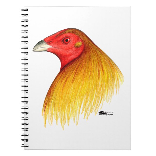 Gamecock Dubbed Spiral Notebook (Front)