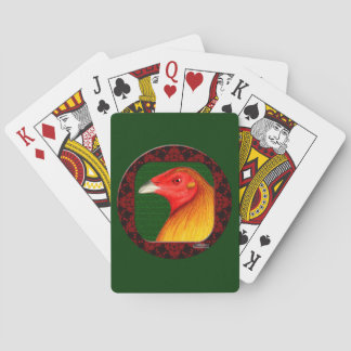 Gamecock Framed Playing Cards