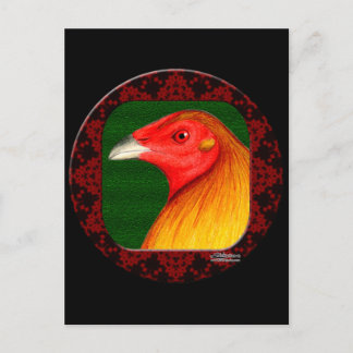 Gamecock Framed Postcard