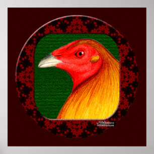 Gamecock Framed Poster