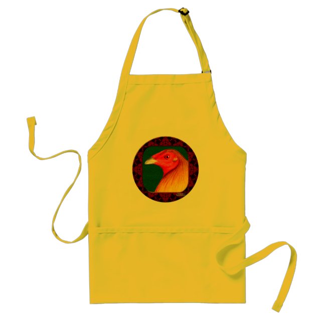 Gamecock Framed Standard Apron (Front)