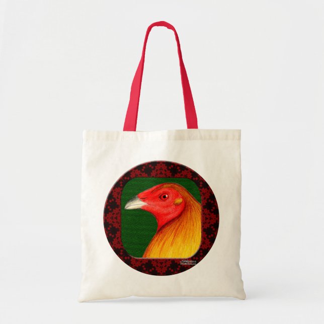 Gamecock Framed Tote Bag (Front)
