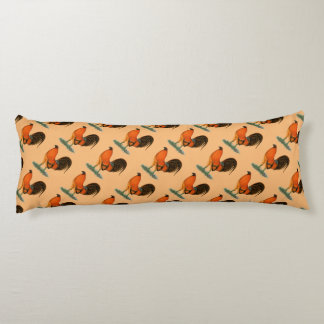 Gamecock Ginger Red Rooster Body Cushion