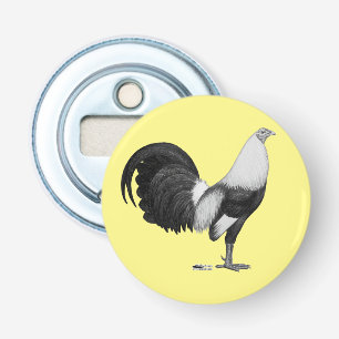 Gamecock Grey Duckwing Bottle Opener