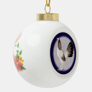 Gamecock: Hennie Ceramic Ball Christmas Ornament