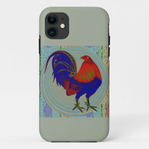 Gamecock: Impressionist Rooster Case-Mate iPhone Case