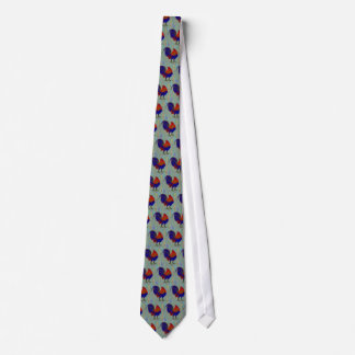 Gamecock: Impressionist Rooster Tie