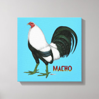 Gamecock Macho Duckwing Canvas Print