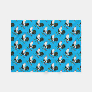 Gamecock Macho Duckwing Fleece Blanket