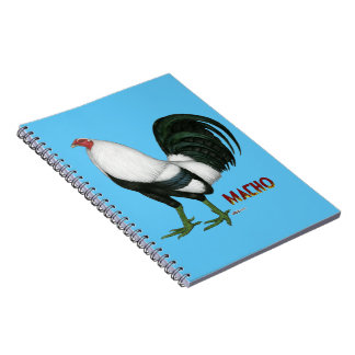 Gamecock Macho Duckwing Spiral Notebook