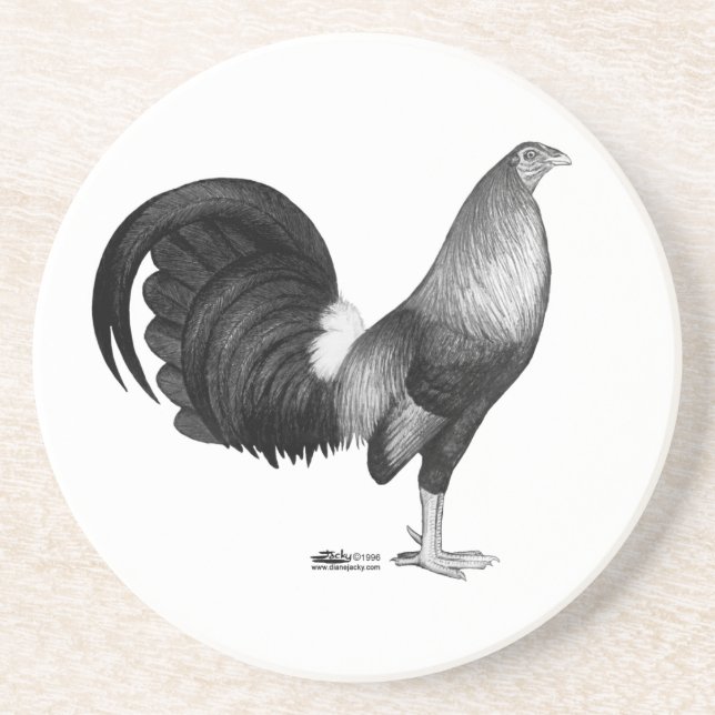 Gamecock Red Hatch Coaster (Front)