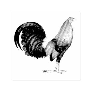 Gamecock Red Hatch Self-inking Stamp