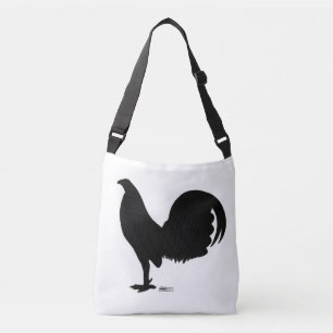 Gamecock Rooster Silhouette Crossbody Bag