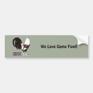 Gamecock Sepia Bumper Sticker