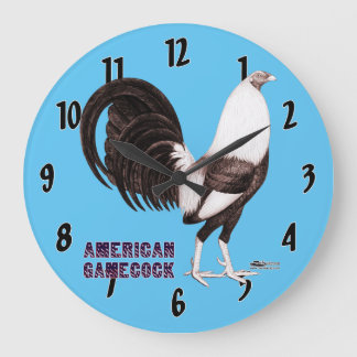 Gamecock Sepia Large Clock