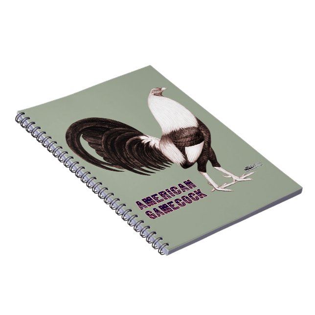 Gamecock Sepia Spiral Notebook (Right Side)