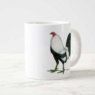 Gamecock Silver Duckwing Large Coffee Mug