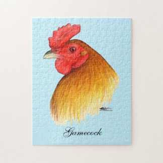 Gamecock Stag Pea Comb Jigsaw Puzzle