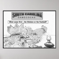 Gamecocks Art Poster