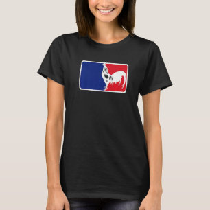 GameFowl League Rooster Chicken Gallero Gallegos F T-Shirt