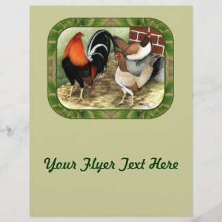 Gamefowl On the Farm Flyer