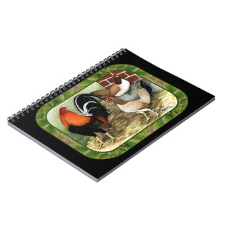 Gamefowl On the Farm Notebook